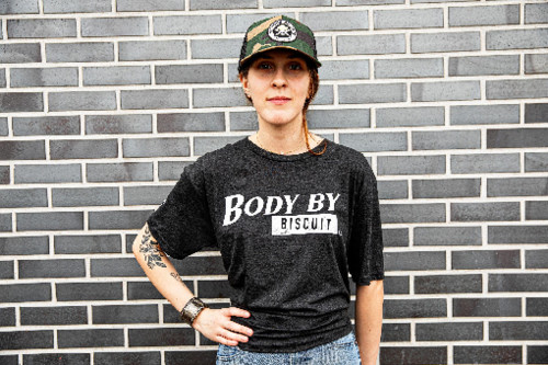 Body By Biscuit T-Shirt V2 (Black Frost)