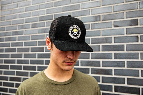 Stay Vicious Seal Patch Hat (Black/Black)