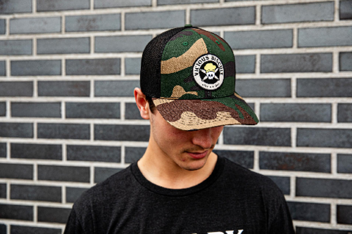 Stay Vicious Seal Patch Hat (Camo/Black)
