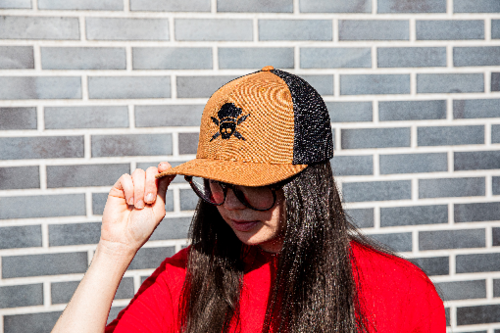 Trucker Cap (Caramel/Black)