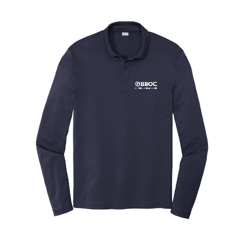 Mens Sport-Tek Long Sleeve Performance Polo