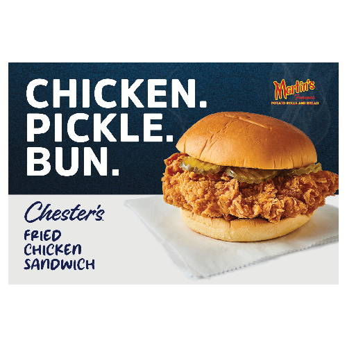 Fried Chicken Sandwich Yard Sign