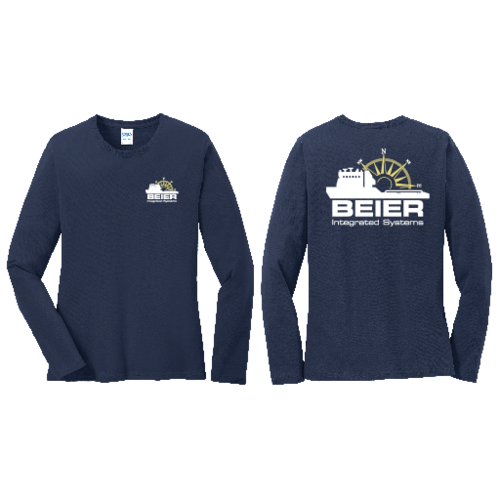 Port & Company® Women's Long Sleeve Core Cotton Tee
