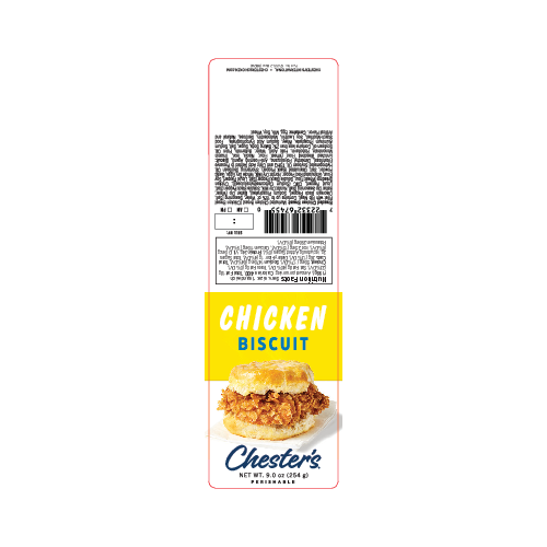 Chicken Biscuit Label (250/Roll)