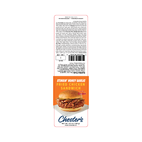 Stingin' Honey Garlic Chicken Sandwich Label (250/Roll)