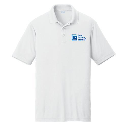 Mens Dri Fit Polo - White