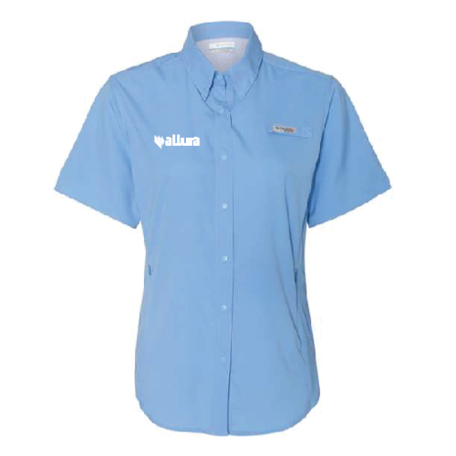 Ladies Fishing Shirt - Whitecap Blue