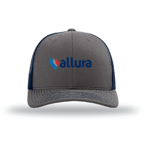 Richardson 112 Trucker Hat - Charcoal/Navy