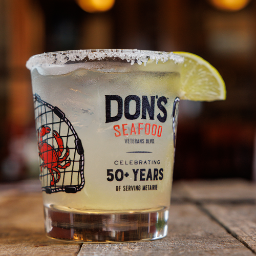Don's Metairie 50th Rocks Glass