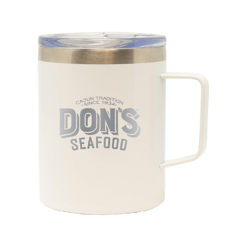 12oz White Stainless Mug