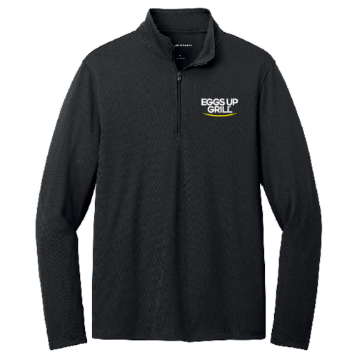 Men's 1/4 Zip Pullover (Black)