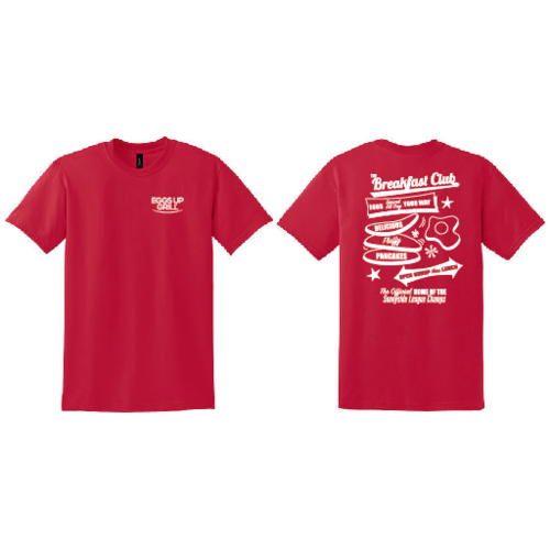 Breakfast Club Baseball SS Tee (Red)