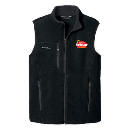 Men's Black Eddie Bauer Fleece Vest