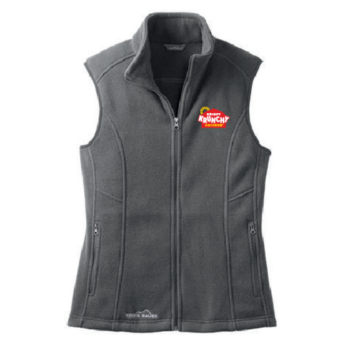 Women's Steel Grey Fleece Vest