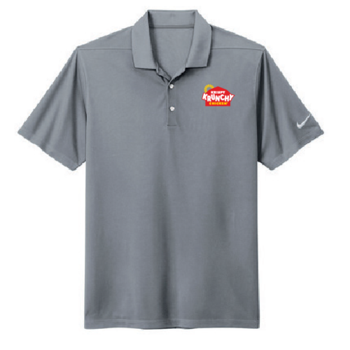 Men's Cool Grey Nike Dri-FIT Polo