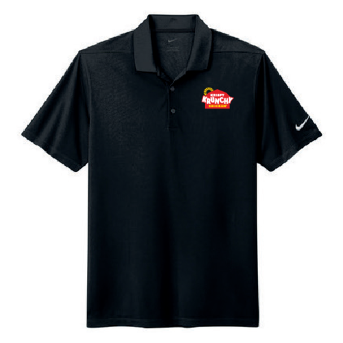 Men's Black Nike Dri-FIT Polo