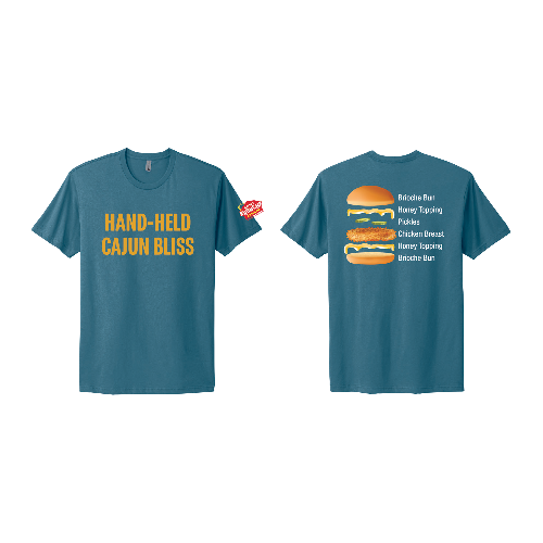 Unisex Hand-Held Cajun Bliss T-Shirt