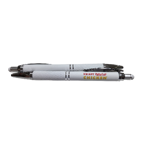 Retractable Ballpoint Pen with Stylus