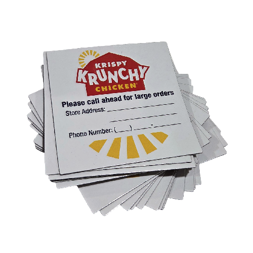 Krispy Krunchy Logo Magnet - 3x3 (25/pk)