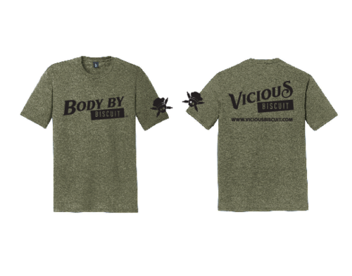 Body By Biscuit T-Shirt (Military Green)