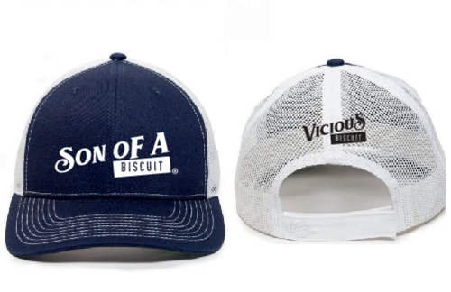 Son of a Biscuit Hat (Navy/White)